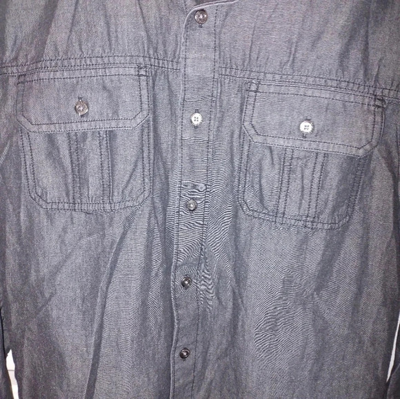 Rock & Republic men's long sleeve button down shirt, size small - Picture 3 of 6